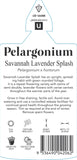 Pelargonium Savannah Lavender Splash